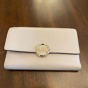 Light pink Michael Khors wallet